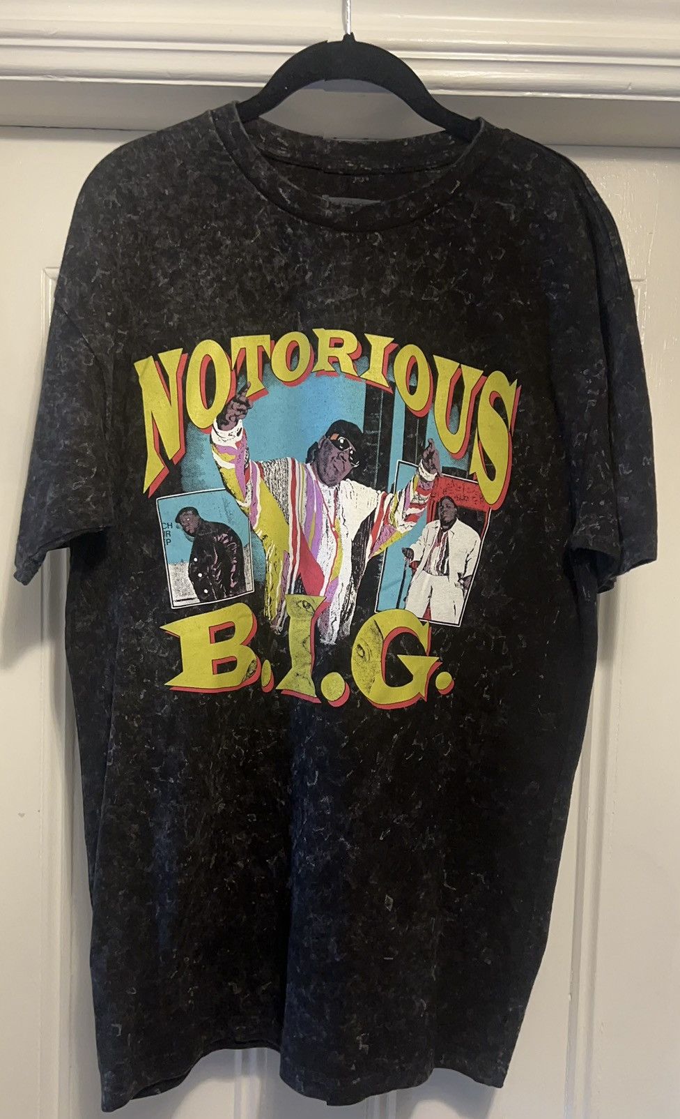 Rap Tees Authentic The Notorious B.I.G. Biggie Tee Rare black large Size US L / EU 52-54 / 3 - 1 Thumbnail