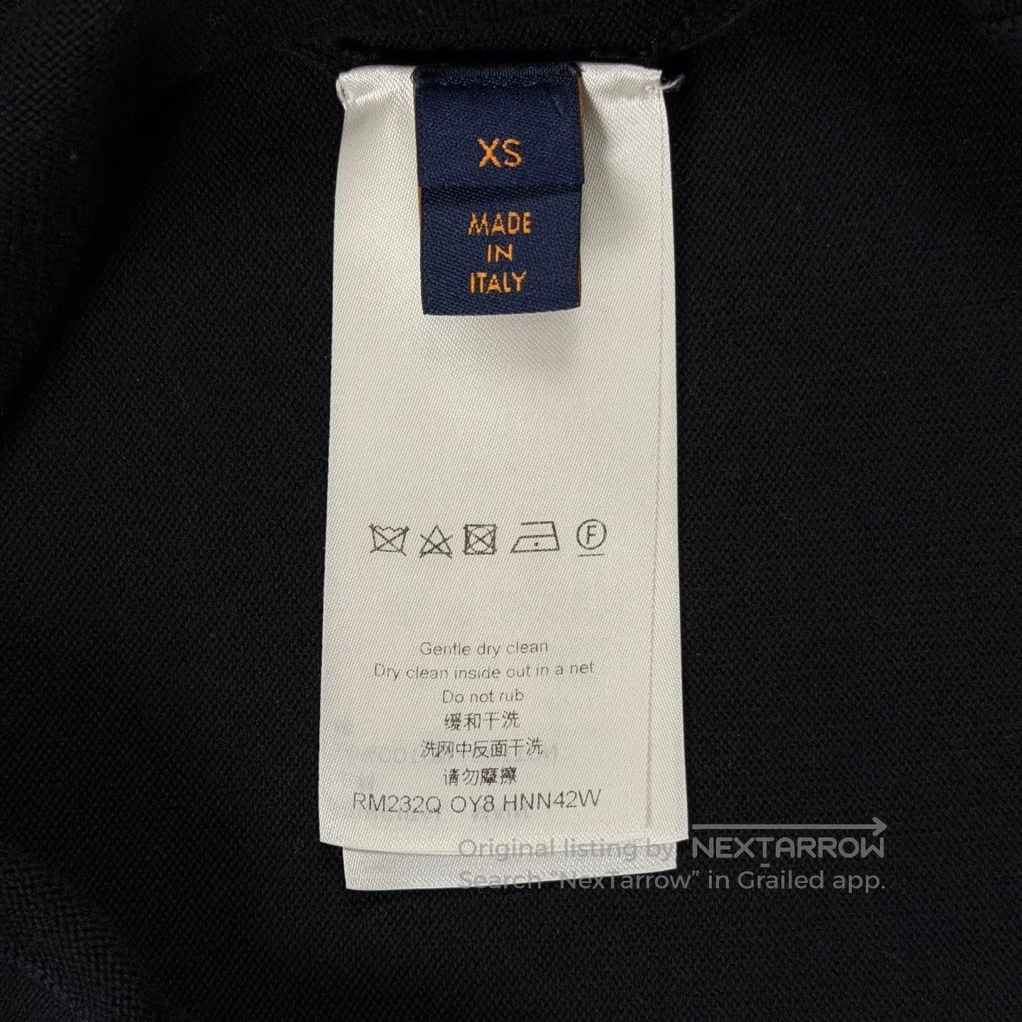 Louis Vuitton LV Black Pin Logo Embroidered Short-Sleeve XS. Size US XS / EU 42 / 0 - 4 Thumbnail
