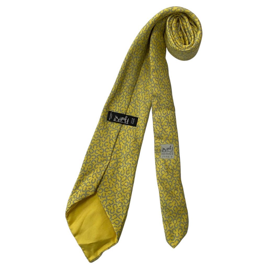 Burberry × Hermes Combo 3pc Hermes & Burberry Vintage Men’s Tie Size ONE SIZE - 2 Thumbnail