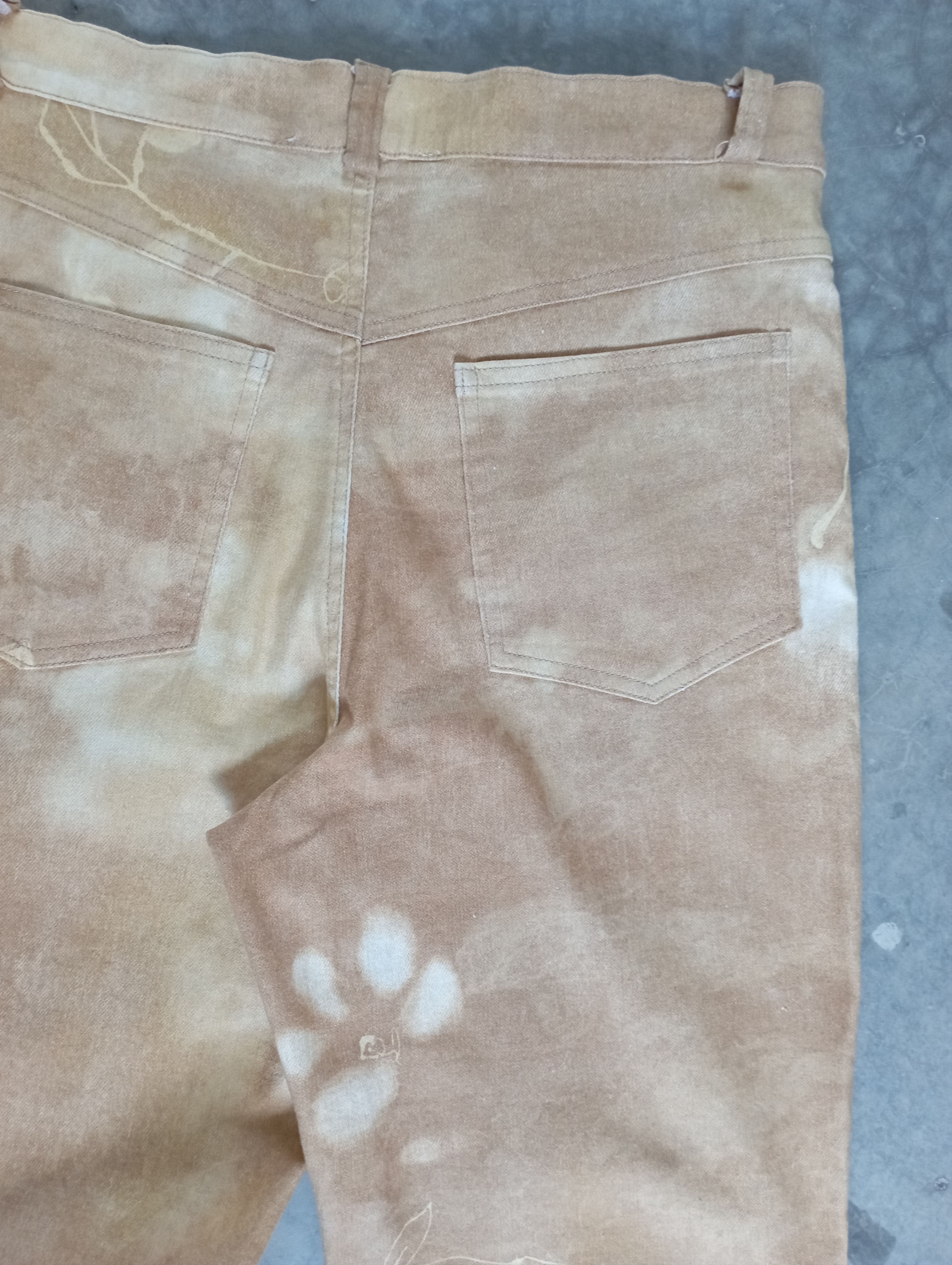 Le Grande Bleu (L.G.B.) Flare Jeans Made In Italy No Kaoi Mud Bootcut Jeans Size US 28 / EU 44 - 11 Thumbnail
