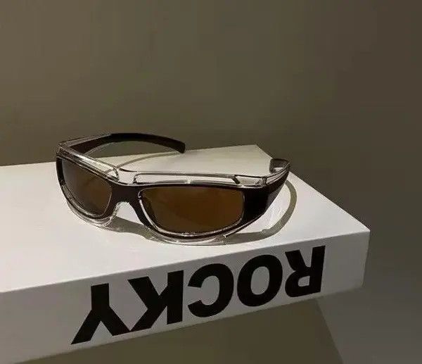 VIBE Retro punk sunglasses y2k unisex Size ONE SIZE - 2 Thumbnail