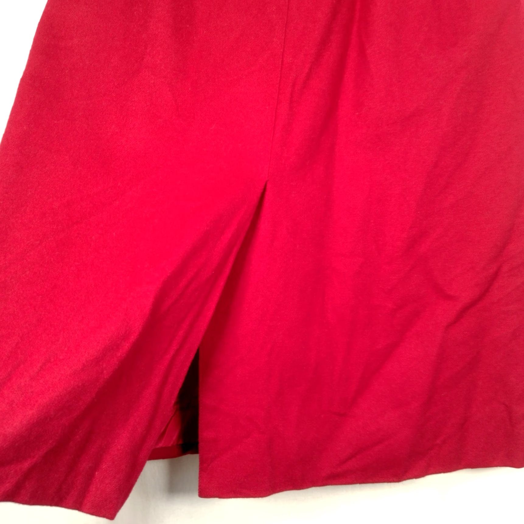 Vintage VINTAGE Pant-her Wool Pencil Skirt Women 26" Waist Red Midi Lined Office Wear Business Classic Size 26" / US 2 / IT 38 - 5 Thumbnail
