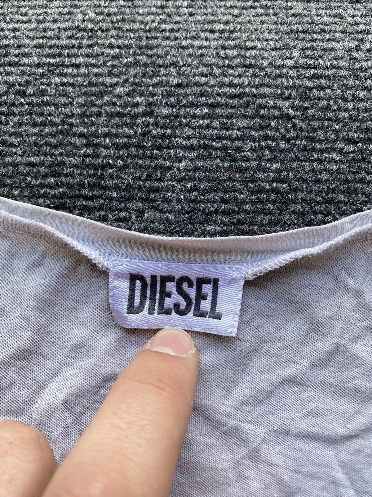 Diesel 🔥Diesel long tank top women gothic sexy y2k opium punk Size XS / US 0-2 / IT 36-38 - 3 Thumbnail