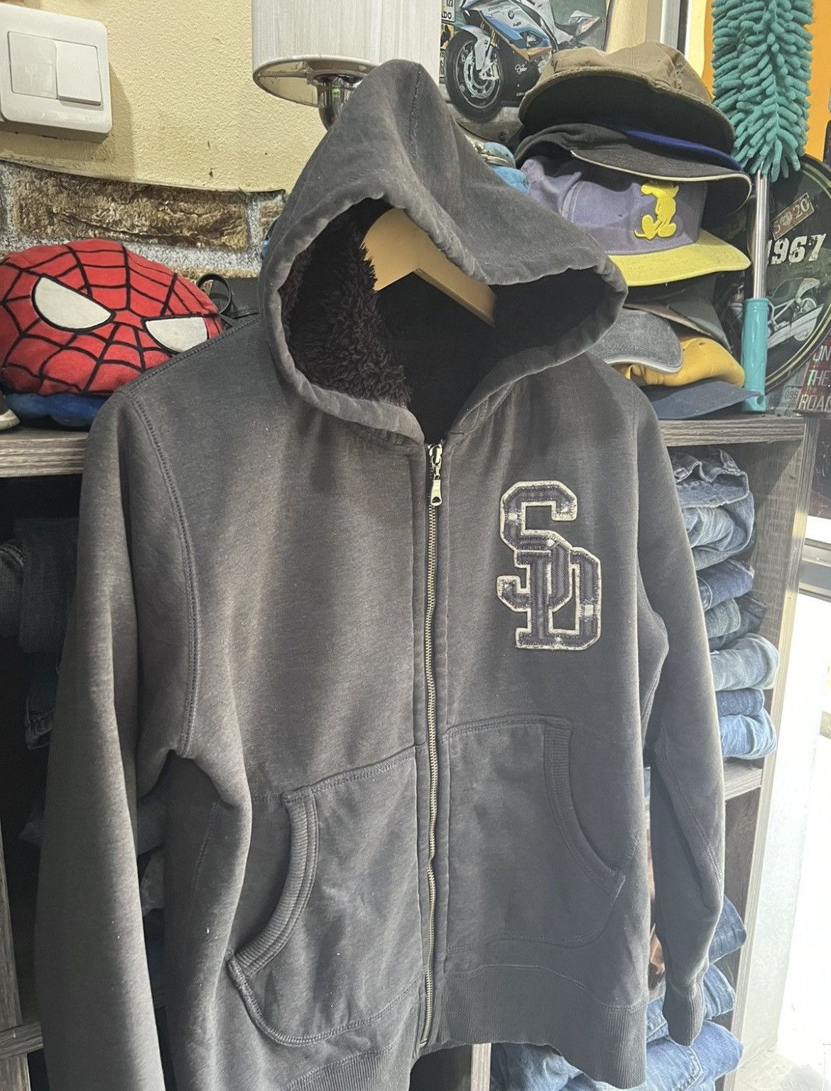 semanticdesign 🔥Rare Semantic Design Faux Fur Zipper Hoodies Size US S / EU 44-46 / 1 - 10 Thumbnail
