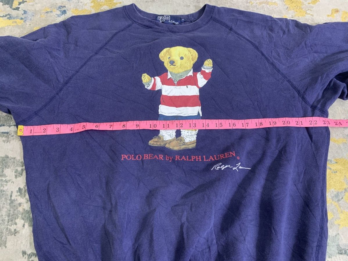 Vintage Vintage 1990 Polo Bear By Ralph Lauren pull Over Sweatshirt Size US M / EU 48-50 / 2 - 8 Thumbnail