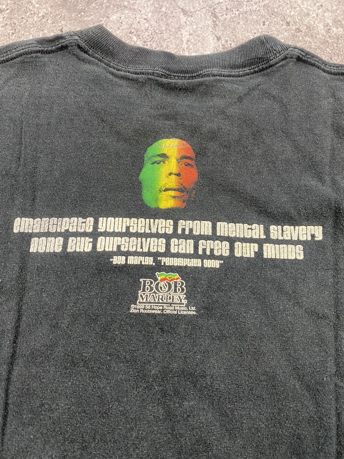 Band Tees 1999 BOB MARLEY Vintage Faded T-Shirt M Size US M / EU 48-50 / 2 - 6 Thumbnail