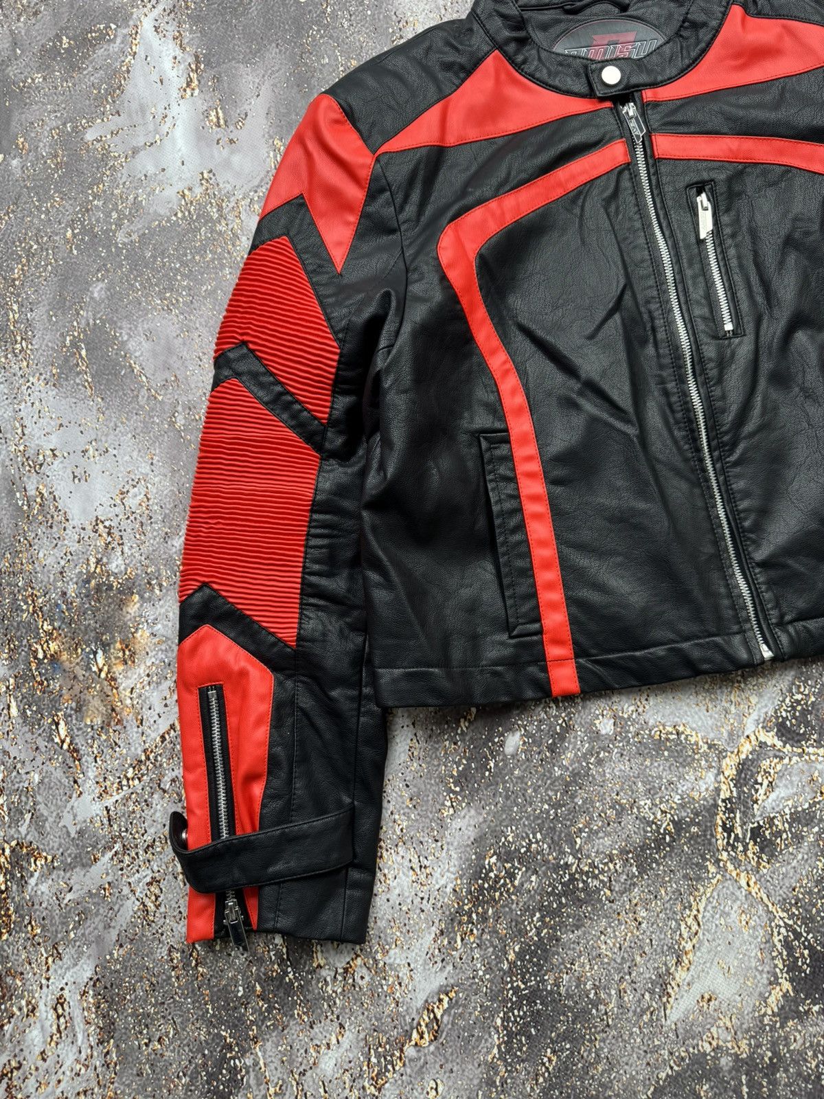 Vintage AMISU Vintage Racing Bomber Jacket Size M / US 6-8 / IT 42-44 - 2 Thumbnail
