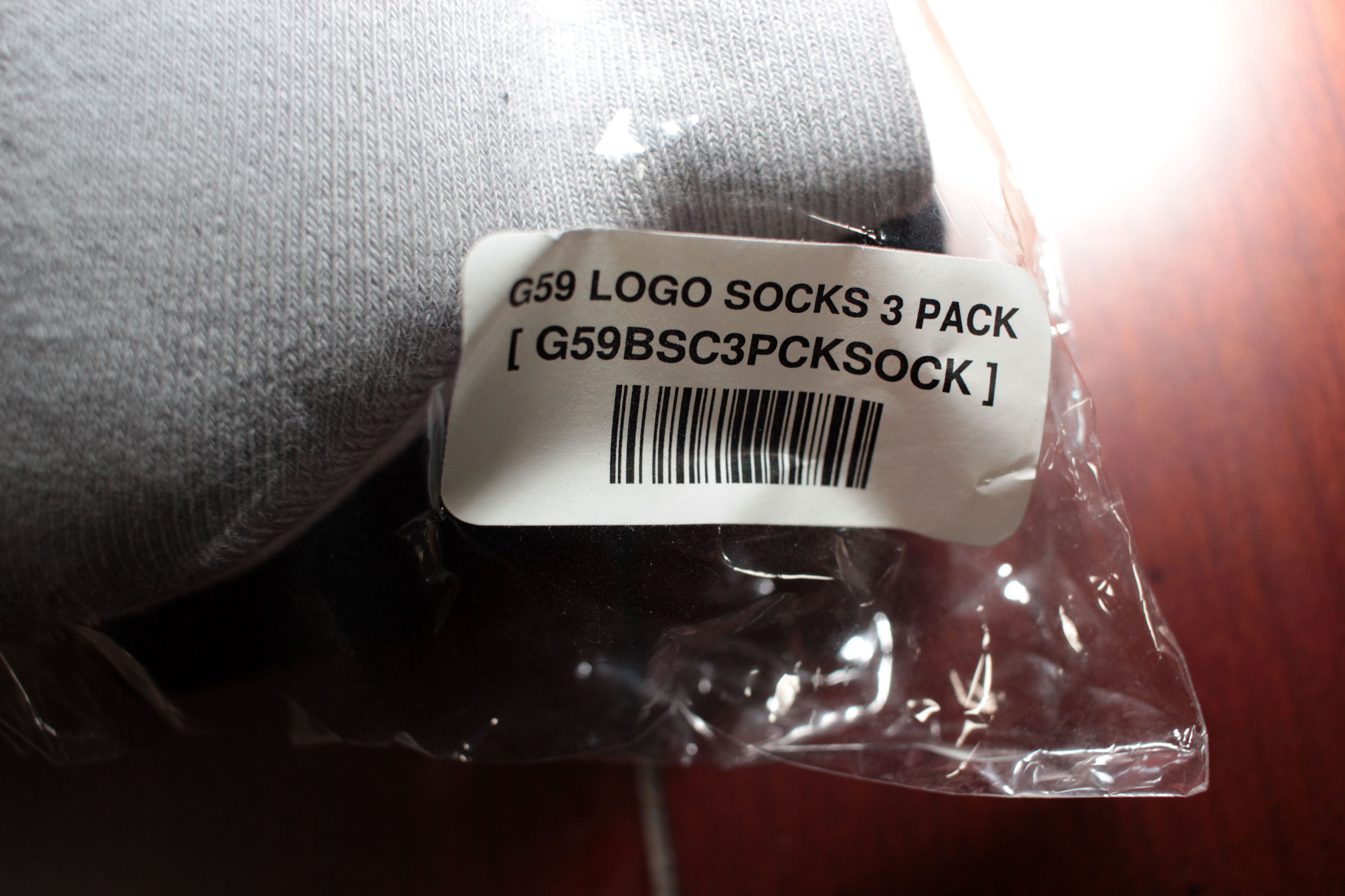G59 Records G59 RECORDS / $UICIDEBOY$ - G59 EMBROIDERED LOGO Socks 3pk Size ONE SIZE - 5 Thumbnail