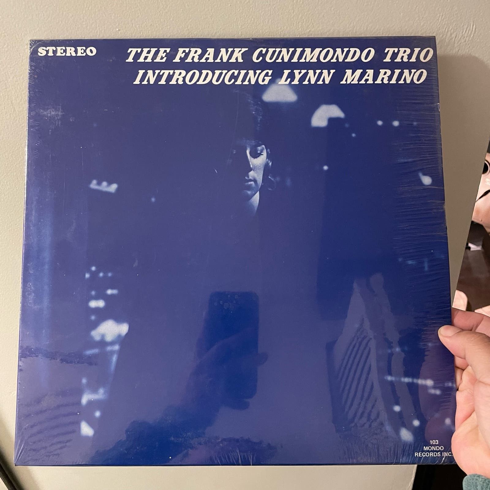 Blank Frank Cunimondo Trio - Introducing Lynn Marino LP rare jazz