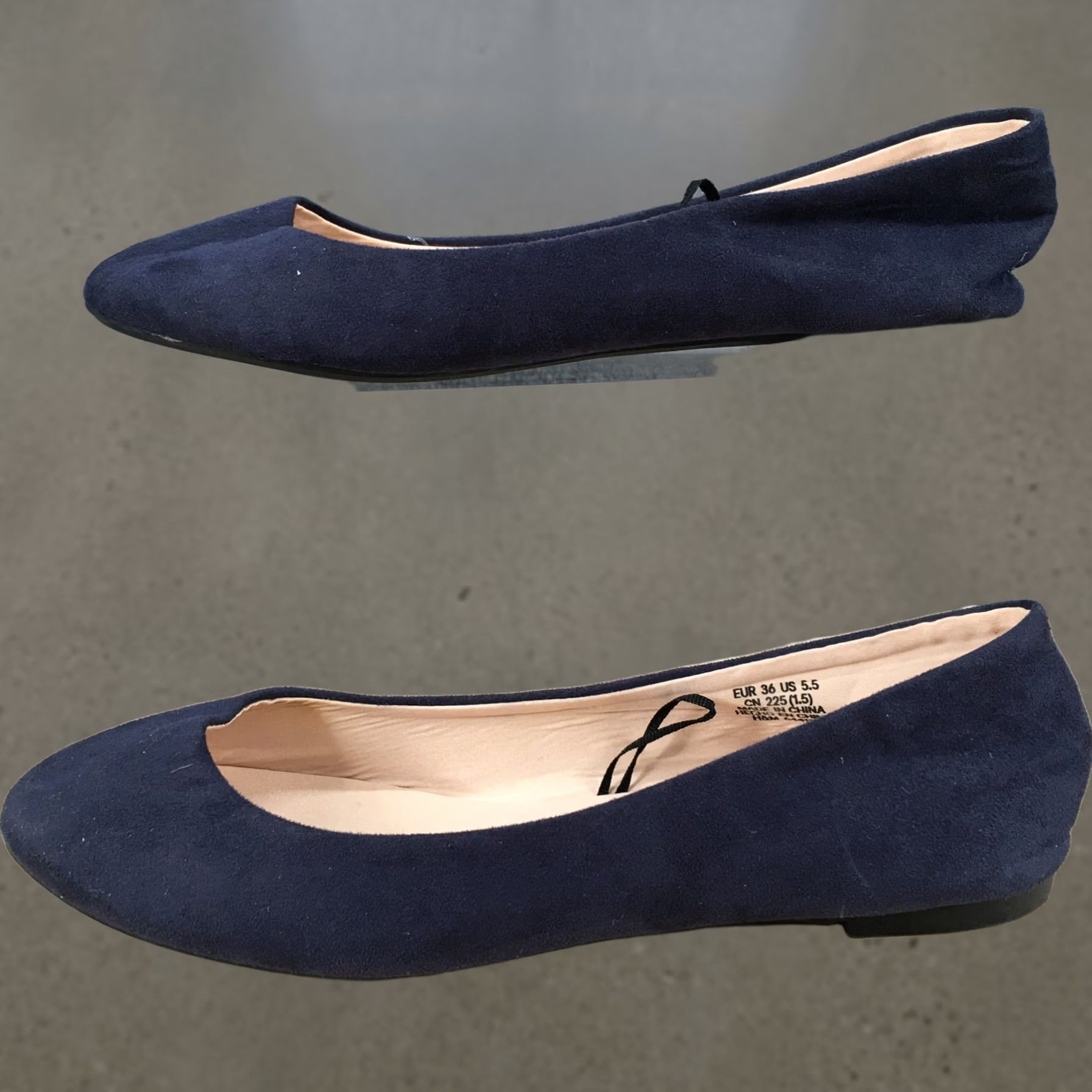 H&M H&M Shoes Womens 36 Casual Ballet Flats Comfort Blue Slip On Flat Womens Size XS / US 0-2 / IT 36-38 - 1 Thumbnail