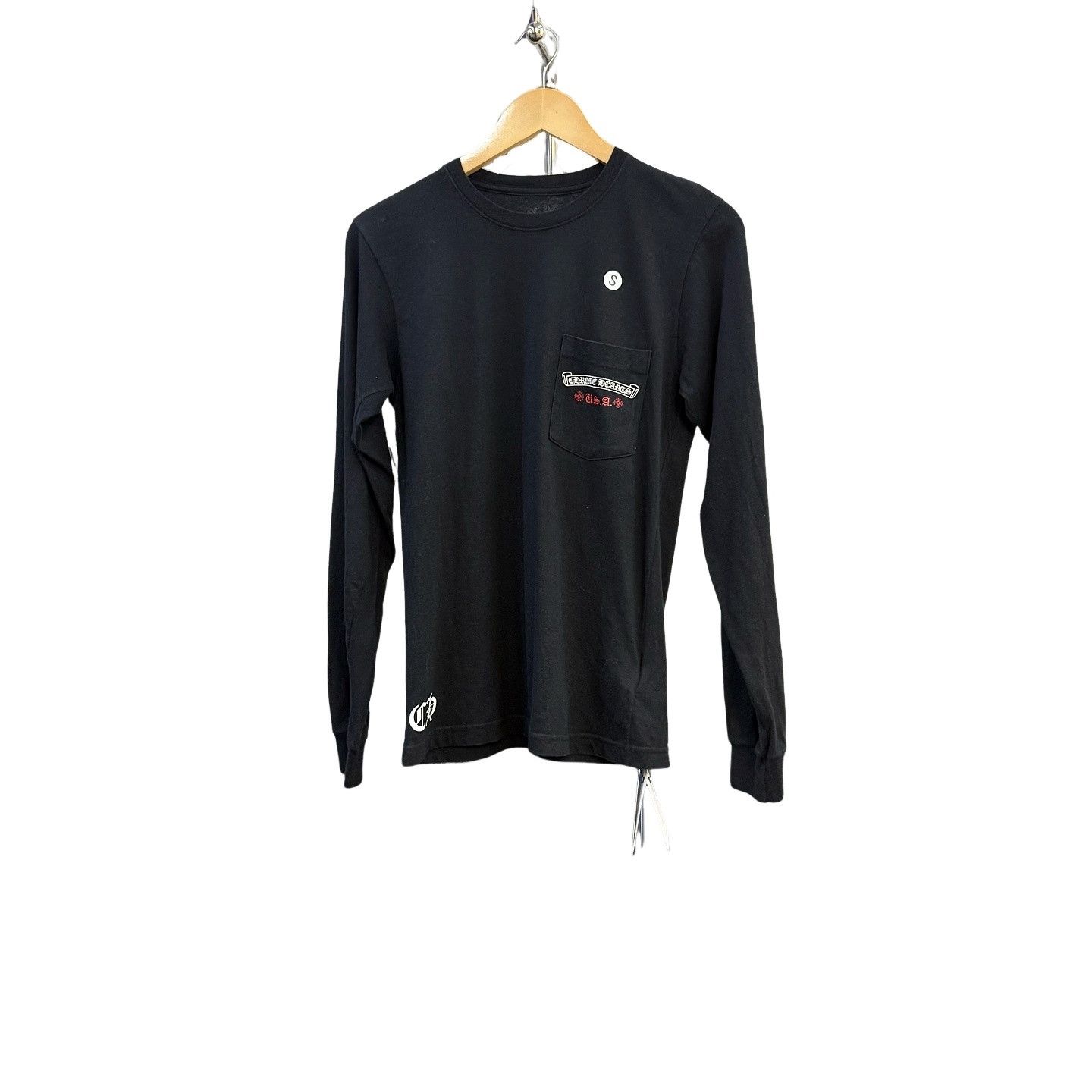 Chrome Hearts Chrome Hearts USA American Flag Thermal Longsleeve