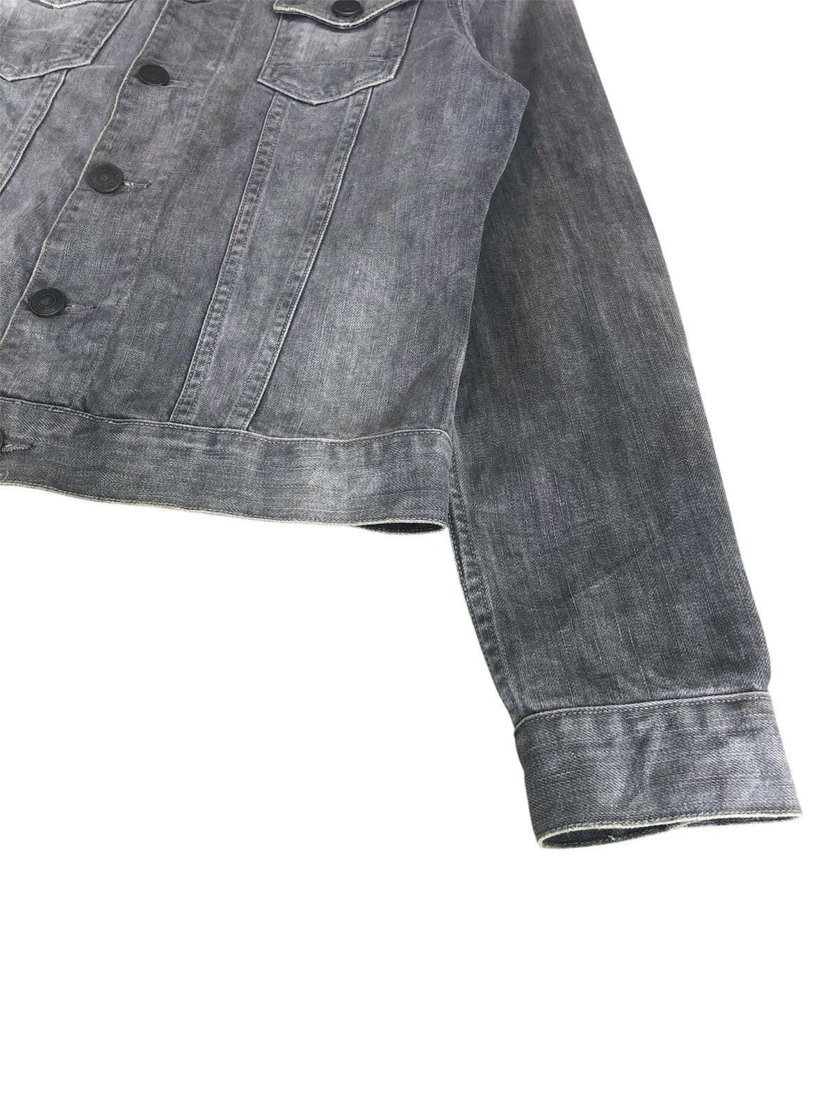 Allsaints Trucker Type 3 Allsaints Denim Jacket Distressed Size US M / EU 48-50 / 2 - 8 Thumbnail