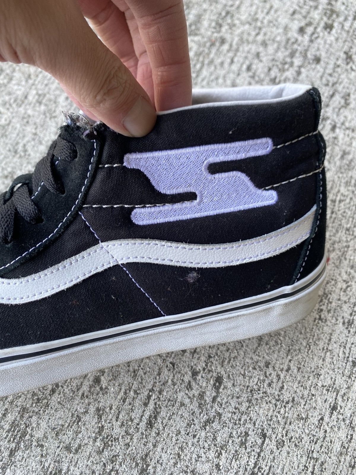 Syndicate × Vans RARE Syndicate Sk8 Hi Vans Size US 12 / EU 45 - 5 Thumbnail