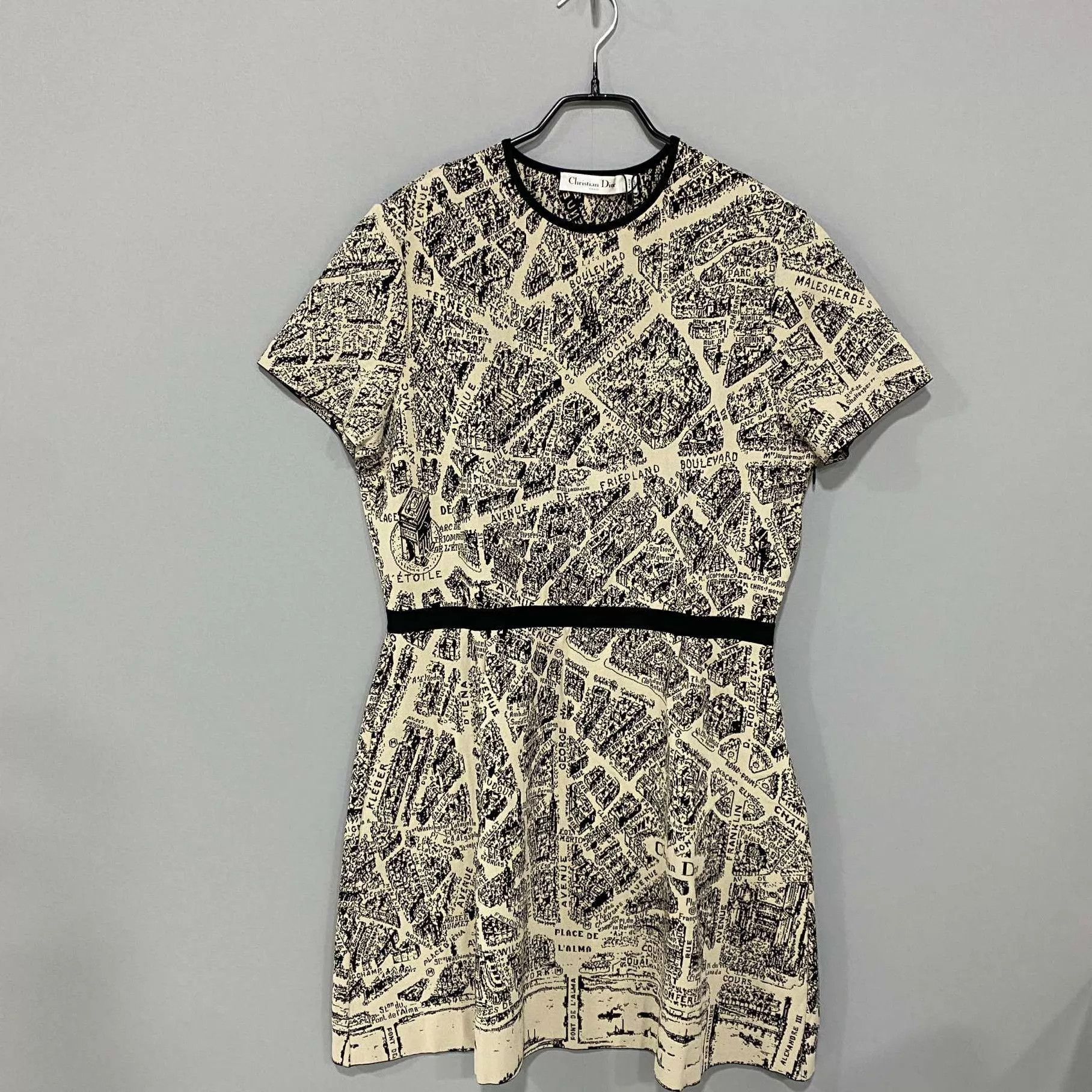 Dior Dior Paris Map Dress 40 Size M / US 6-8 / IT 42-44 - 2 Thumbnail