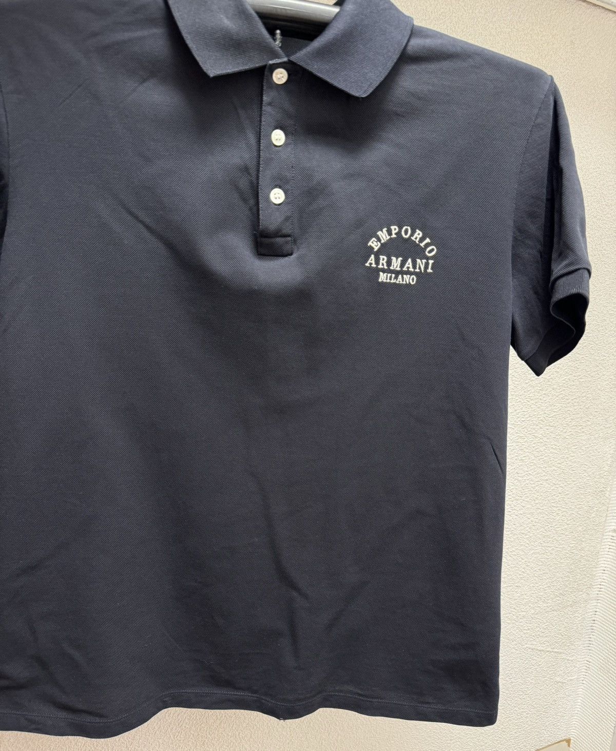 Emporio Armani Emporio Armani Xl big logo Polo Size US XL / EU 56 / 4 - 8 Thumbnail