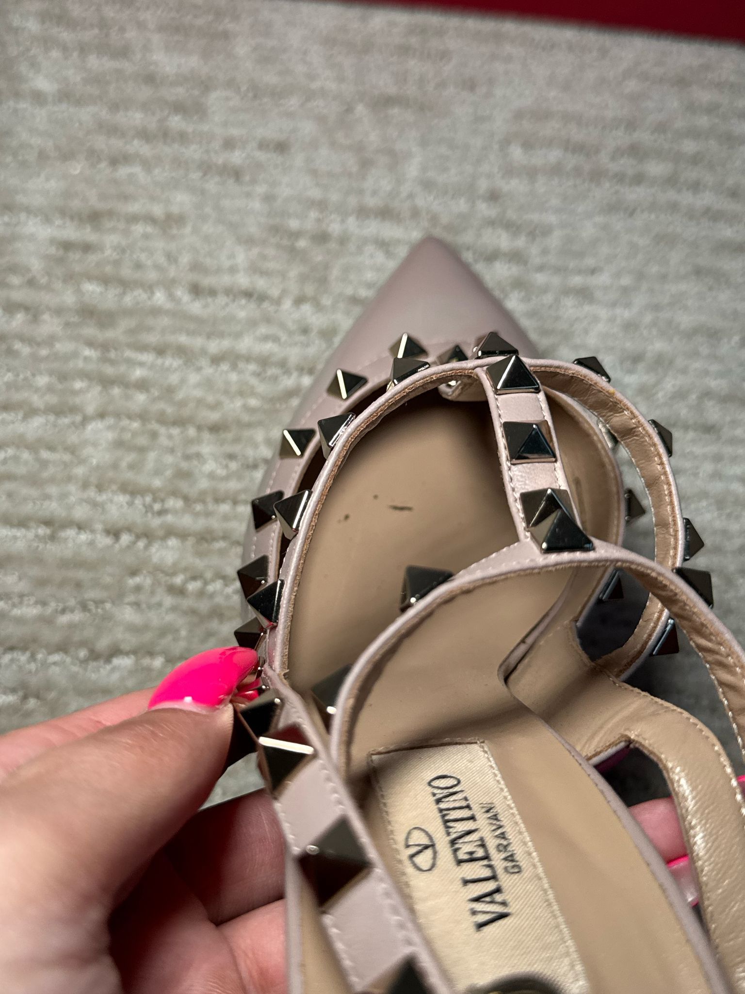 Valentino VALENTINO ANKLE STRAP Size US 8 / IT 38 - 23 Thumbnail