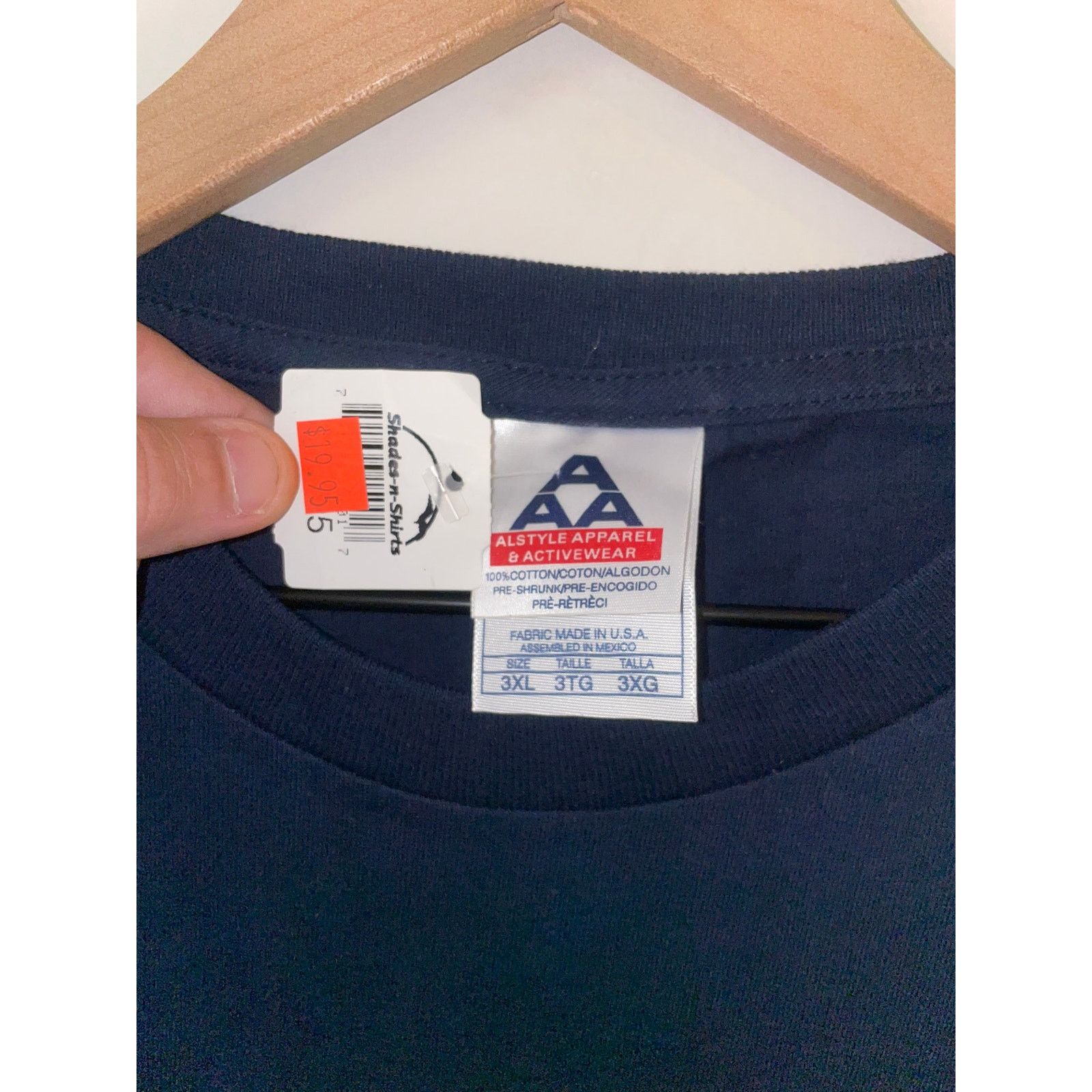 Alstyle Y2K FBI Federal Booty It's Our Duty Blue Humor Joke Shirt 3X Size US XXL / EU 58 / 5 - 5 Thumbnail