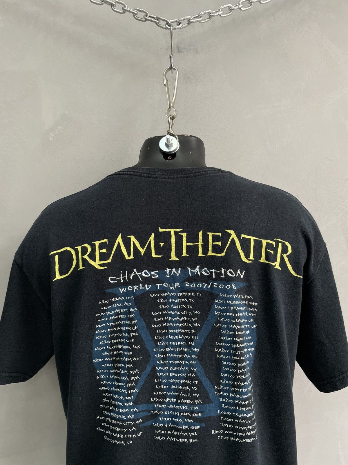 Gildan Band tees Dream Theater tour 2000s t shirt rock punk Size US M / EU 48-50 / 2 - 8 Thumbnail