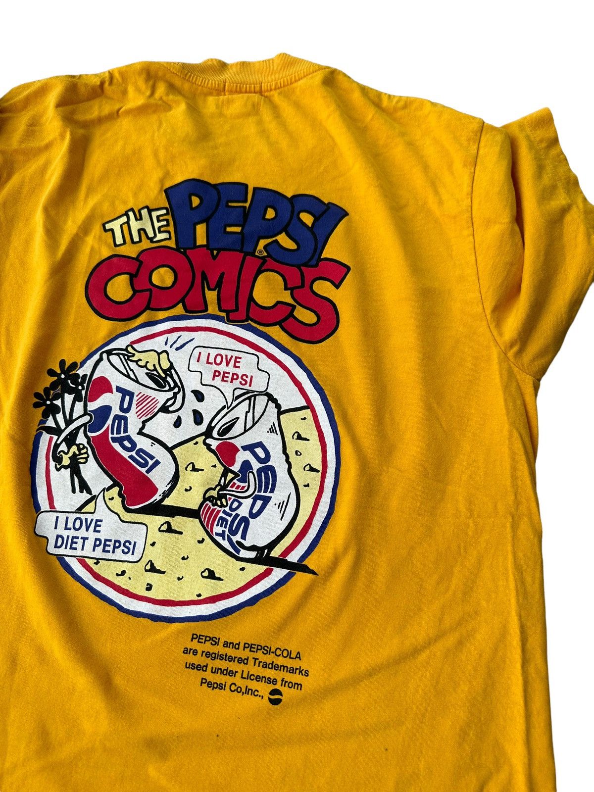 Vintage Vintage 90s Pepsi comics tshirt Size US M / EU 48-50 / 2 - 5 Thumbnail