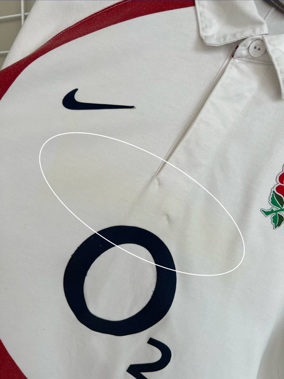 Nike Nike England 2007/2009 Rugby Shirt Mens Size L/XL Vintage Size US XL / EU 56 / 4 - 16 Thumbnail