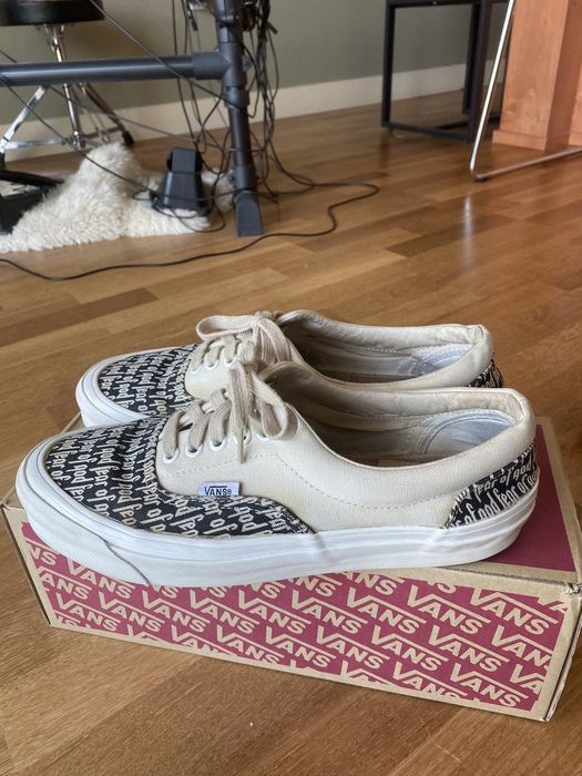 Fear of god outlet vans grailed