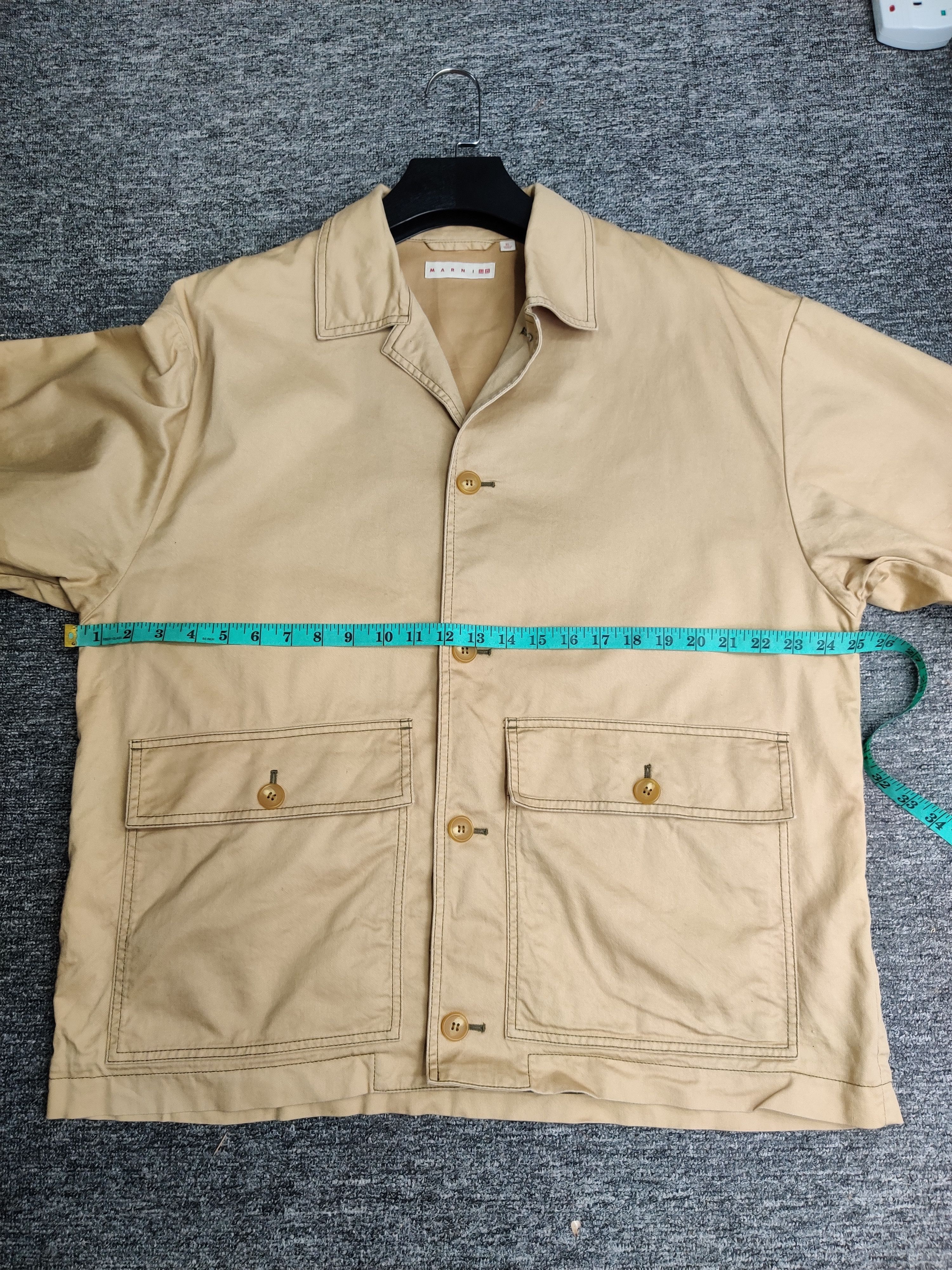 Marni × Uniqlo Vintage Uniqlo x Marni Utility Button Ups Jacket Size US XL / EU 56 / 4 - 14 Thumbnail