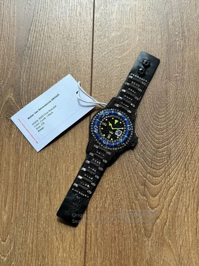 Walter Van Beirendonck Walter Van Beirendonck Black Dive Bracelet Watch . Size ONE SIZE - 4 Thumbnail