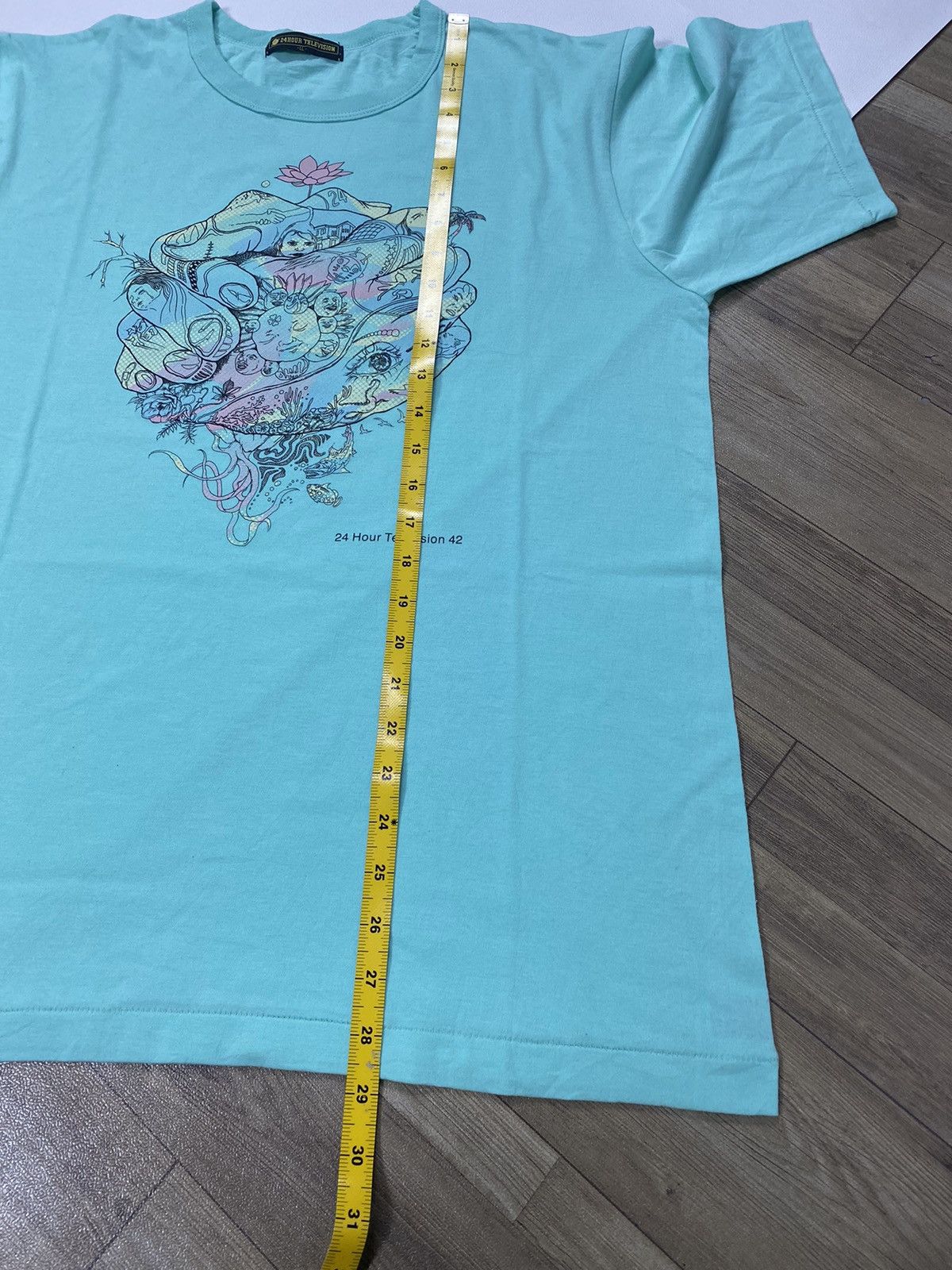Anime × Japanese Brand 24 Hour Television 42 Tee Size US L / EU 52-54 / 3 - 10 Thumbnail