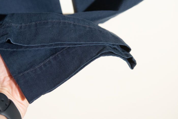 RRL Ralph Lauren RRL Slim Fit Herringbone Twill Pant Worth Navy Size US 34 / EU 50 - 6 Thumbnail
