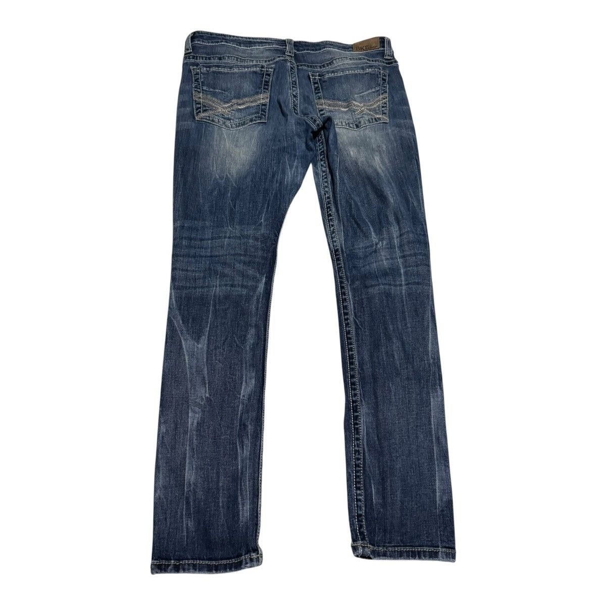BKE BKE Denim Embroidered Pocket Jeans Women's 34x30.5 Size 34" / US 12 / IT 48 - 2 Thumbnail