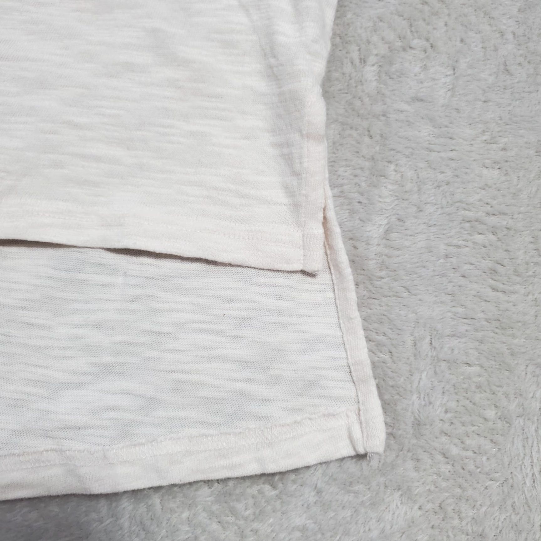 Free People FP Beach Free People Tank Top Women S Ivory Sleeveless V Neck Boxy Coastal Size S / US 4 / IT 40 - 7 Thumbnail