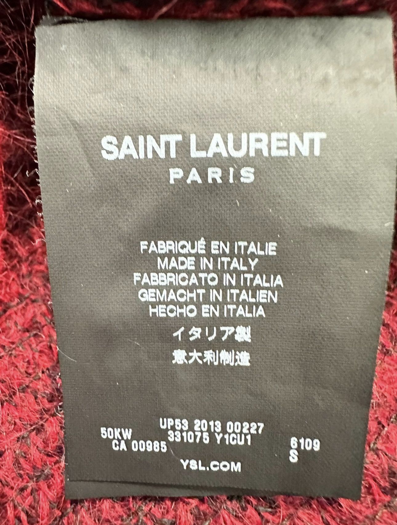 Saint Laurent Paris Saint Laurent Paris FW13 Sequins Knit Runway Size US S / EU 44-46 / 1 - 6 Thumbnail
