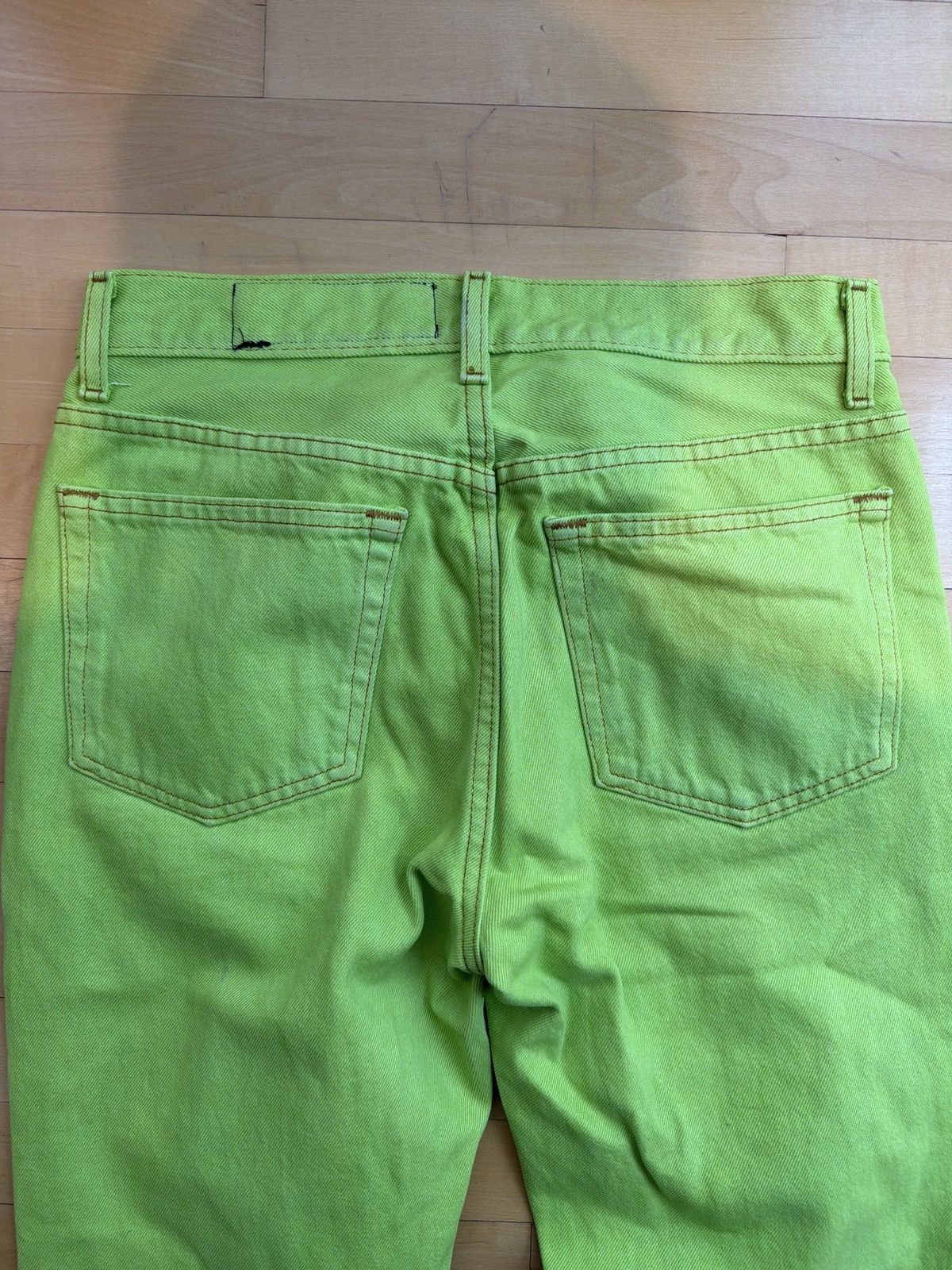 Other Meet The Guys Green Jeans Size US 32 / EU 48 - 3 Thumbnail