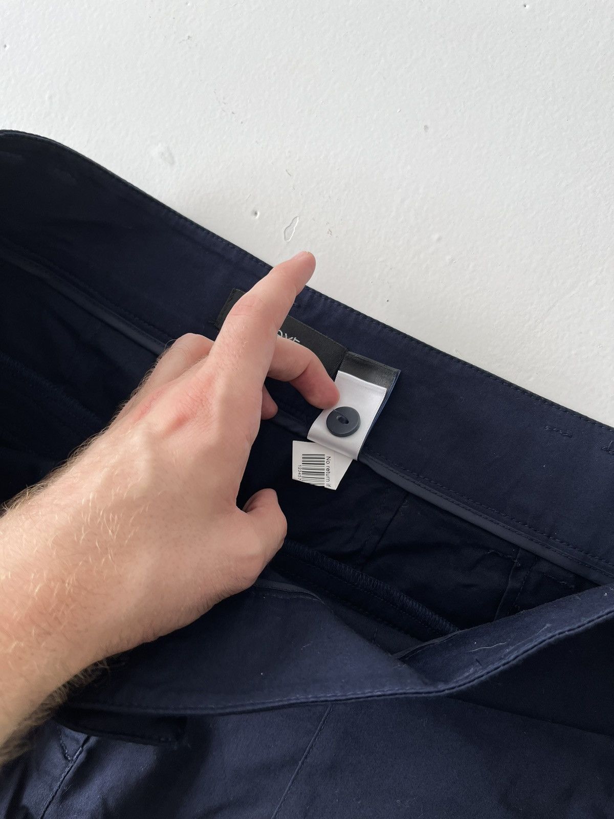 20471120 Vintage Next Navy wide flare pants Japanese like Kapital Size US 34 / EU 50 - 6 Thumbnail