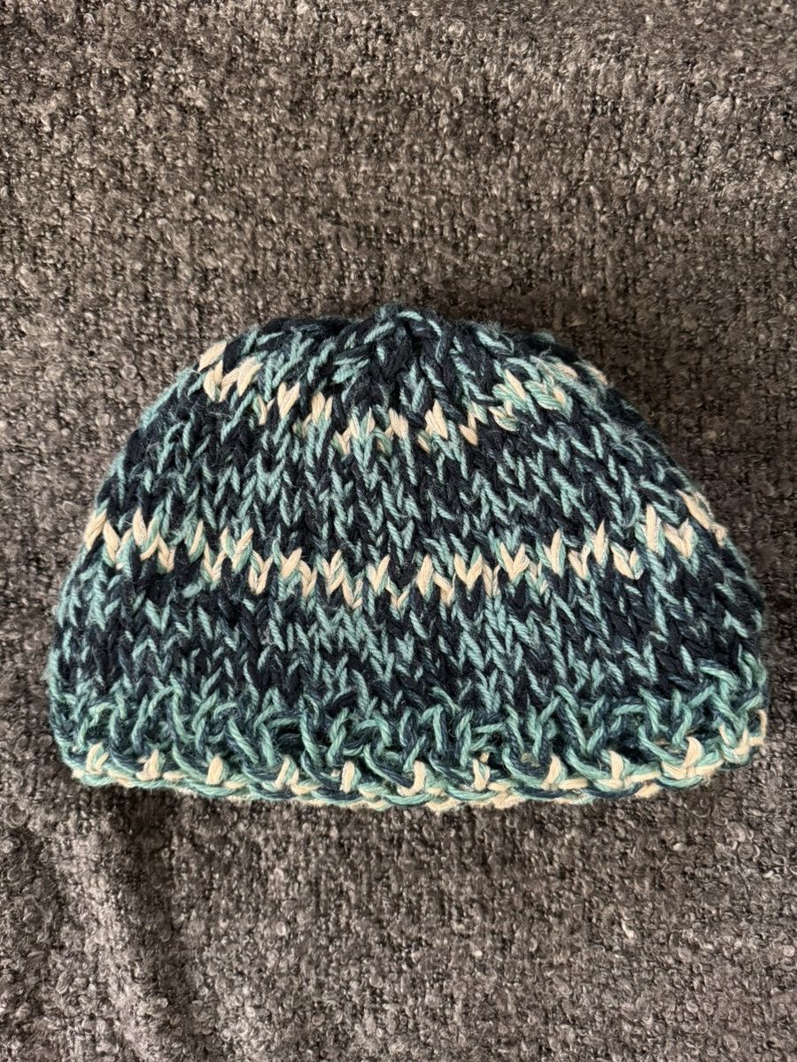image of Nicholas Daley Jute Hat in Blue/Navy/White, Men's