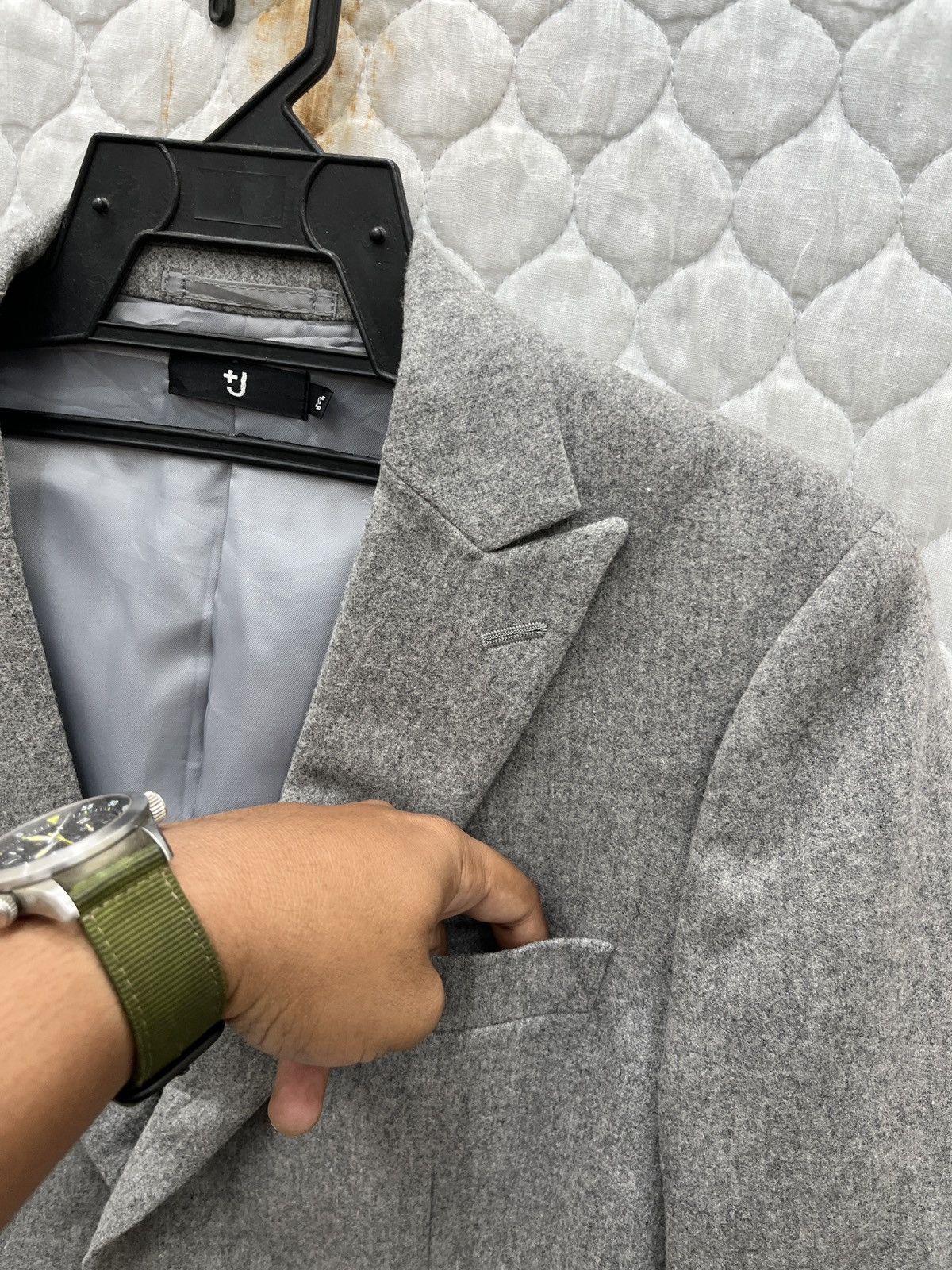 Jil Sander × Uniqlo A(59). JIL SANDER X UNIQLO BLAZER JACKET Size S / US 4 / IT 40 - 13 Thumbnail