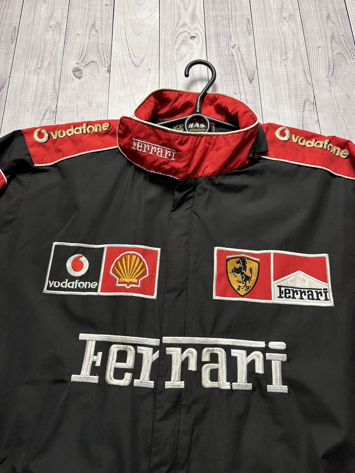 Vintage Vintage Ferrari racing jacket size XXL rare big logo Size US XXL / EU 58 / 5 - 8 Thumbnail