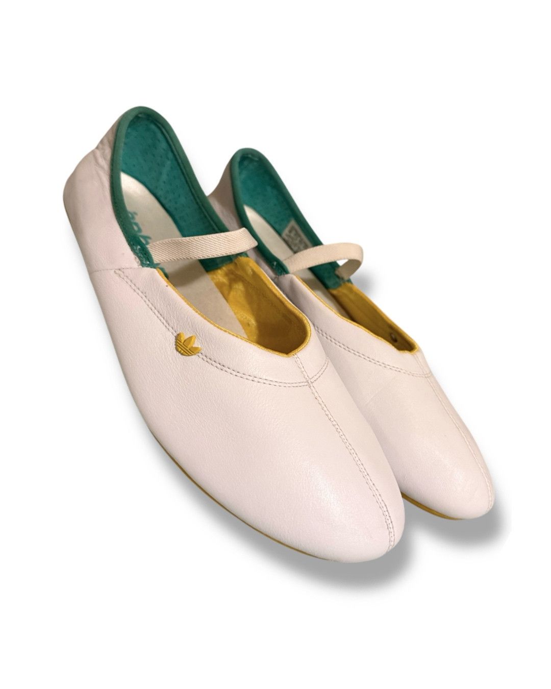 Adidas Iconic Adidas Vintage Ballet Flats Sneakers White 00s Size US 9 / IT 39 - 7 Thumbnail