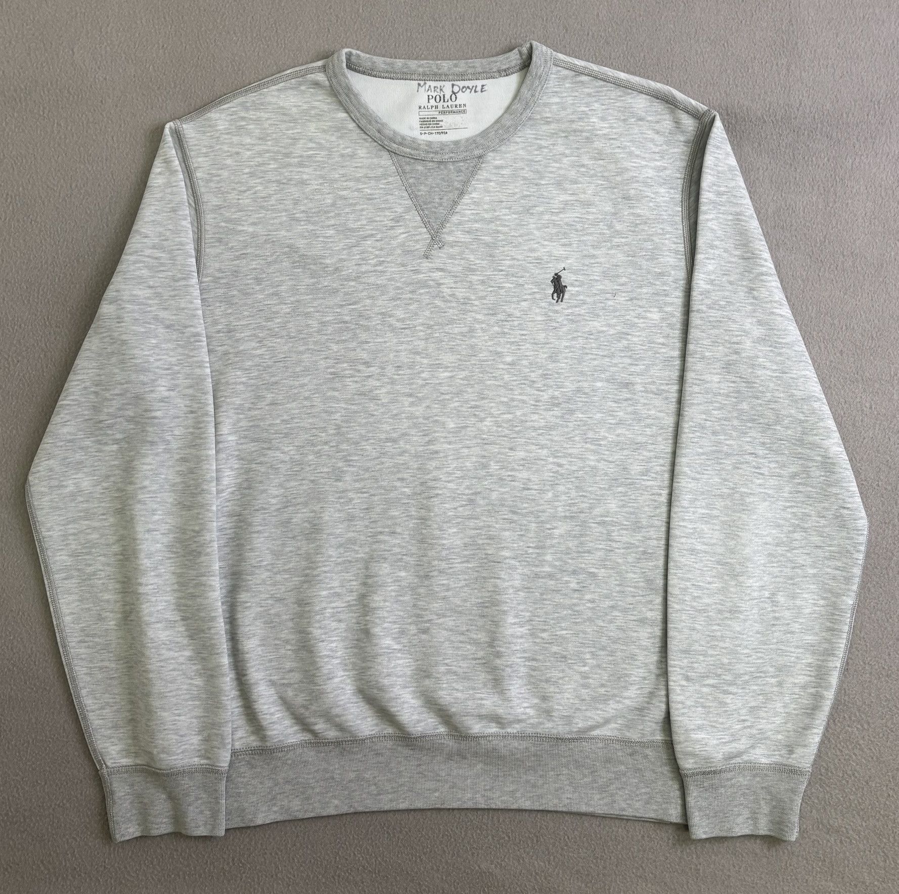 Polo Ralph Lauren Polo Ralph Lauren gray sweatshirt small Size US S / EU 44-46 / 1 - 5 Thumbnail