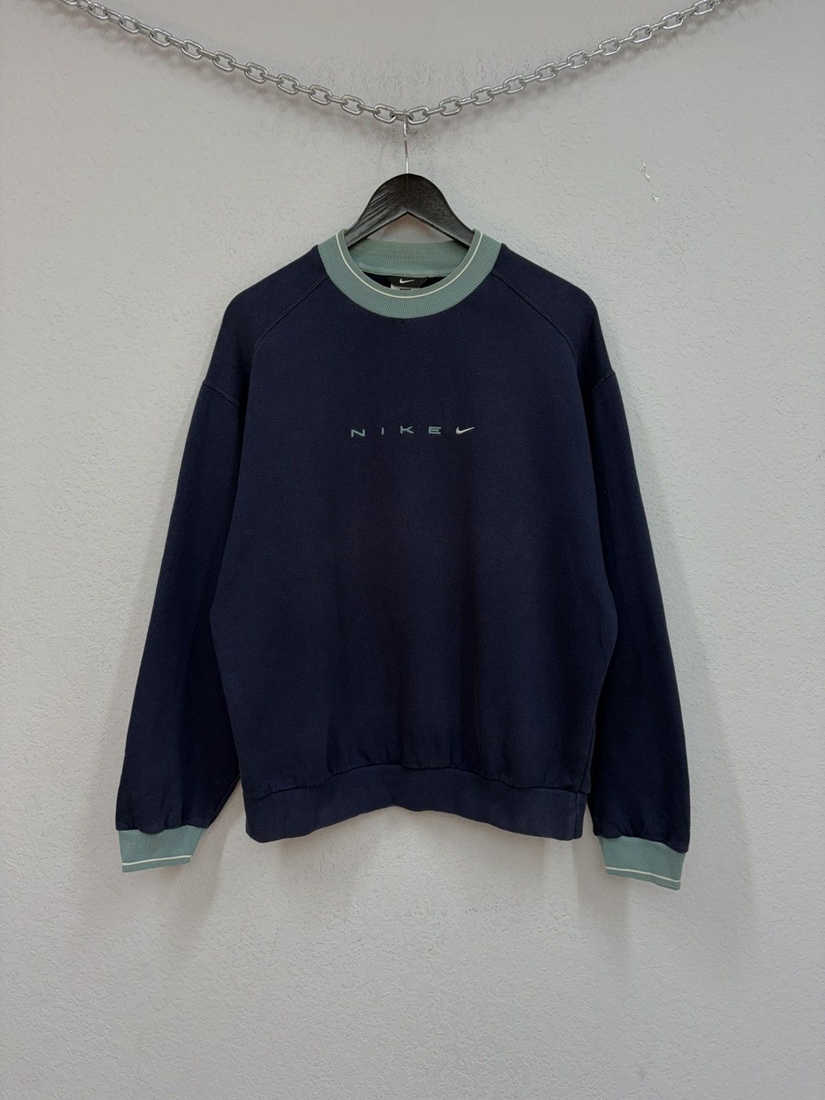 Nike Vintage Nike Sweatshirt 90s–Y2K Swoosh Crewneck Archive Size US M / EU 48-50 / 2 - 4 Thumbnail