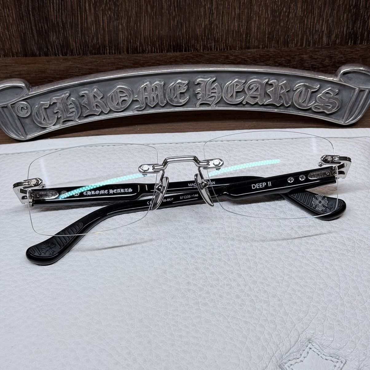 Chrome Hearts Chrome Hearts DEEP II Glasses Size ONE SIZE - 1 Thumbnail