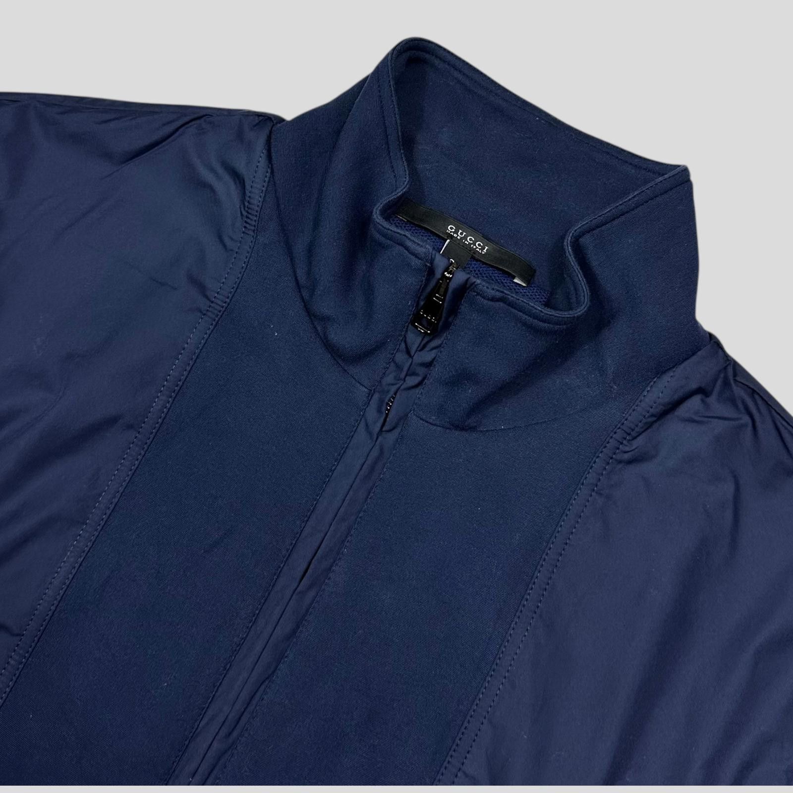 Gucci Gucci GG Logo Nylon Panelled Polyester Track Jacket - S/M Size US S / EU 44-46 / 1 - 5 Thumbnail