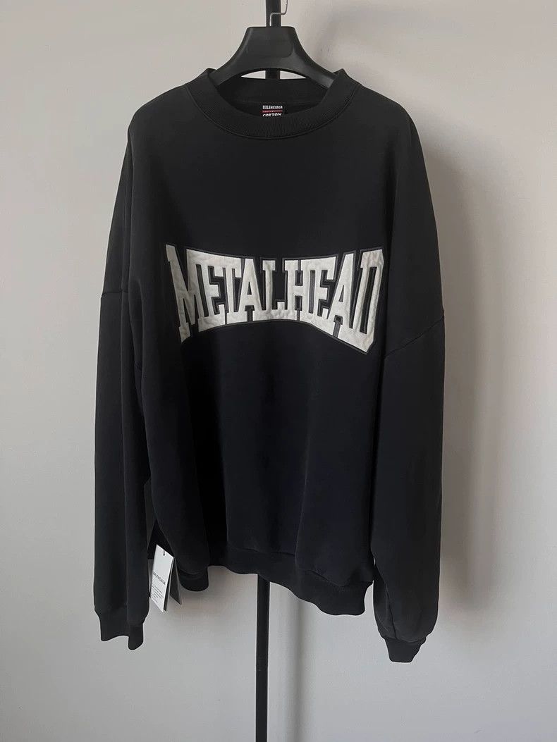 Balenciaga Balenciaga 25ss patch sweatshirt Size US S / EU 44-46 / 1 - 1 Thumbnail