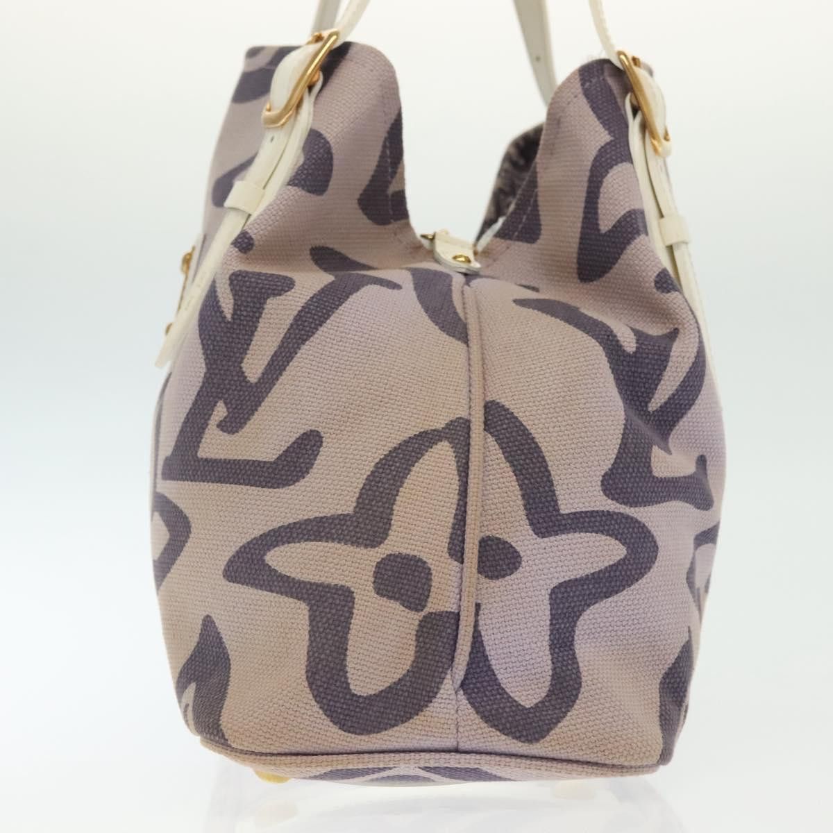 Louis Vuitton LOUIS VUITTON Cruise Line Taicienne PM Bag Canvas Lila Size ONE SIZE - 4 Thumbnail