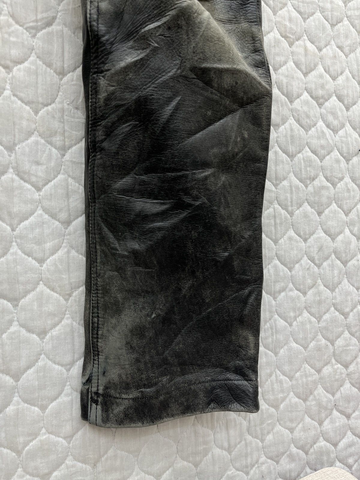 Genuine Leather × Vintage 🔥STEALS🔥 VTG BBH LEATHER PANTS Size US 29 - 7 Thumbnail