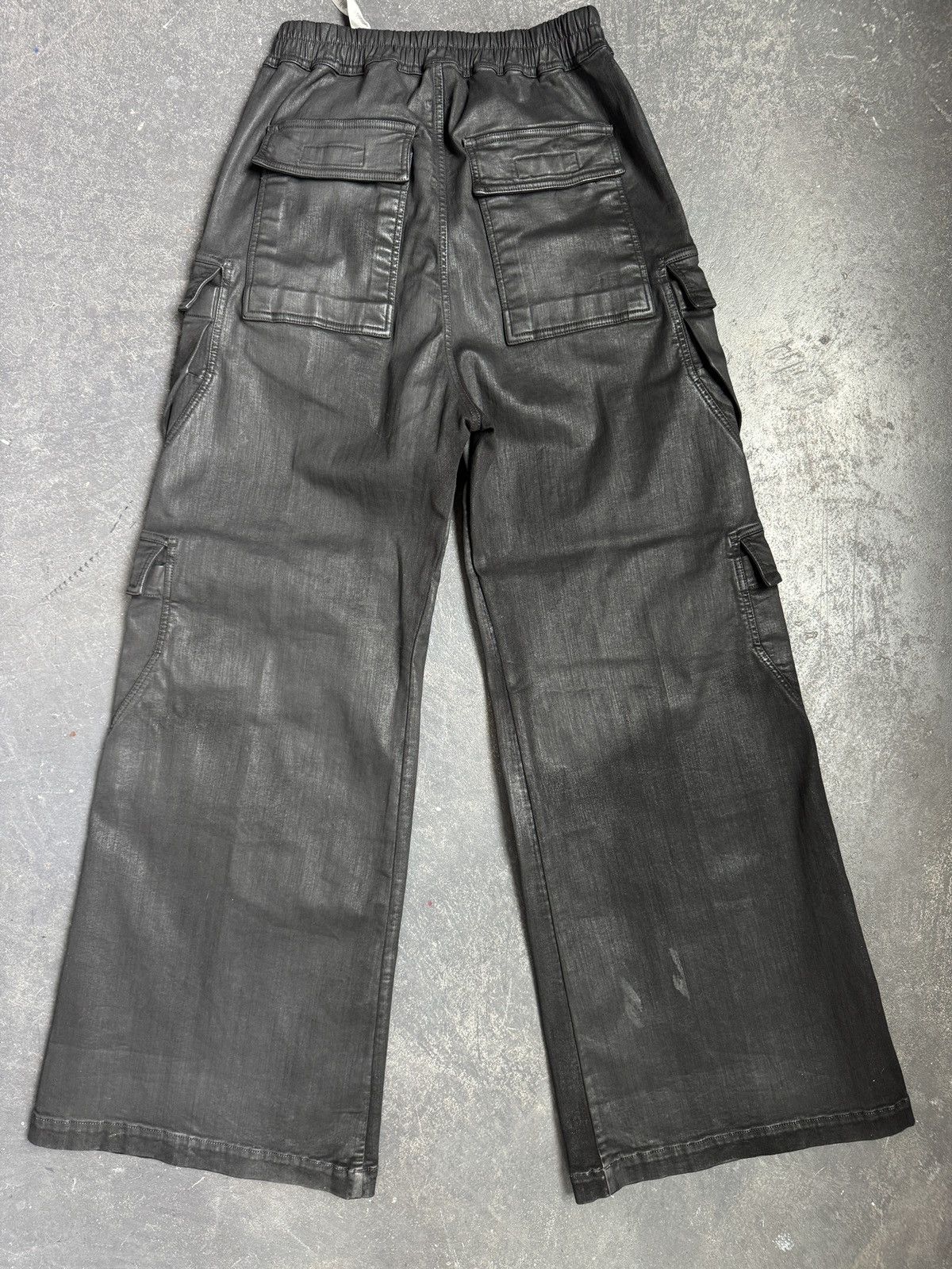 Rick Owens × Rick Owens Drkshdw Rick Owens wax belia cargos Size US 34 / EU 50 - 2 Thumbnail