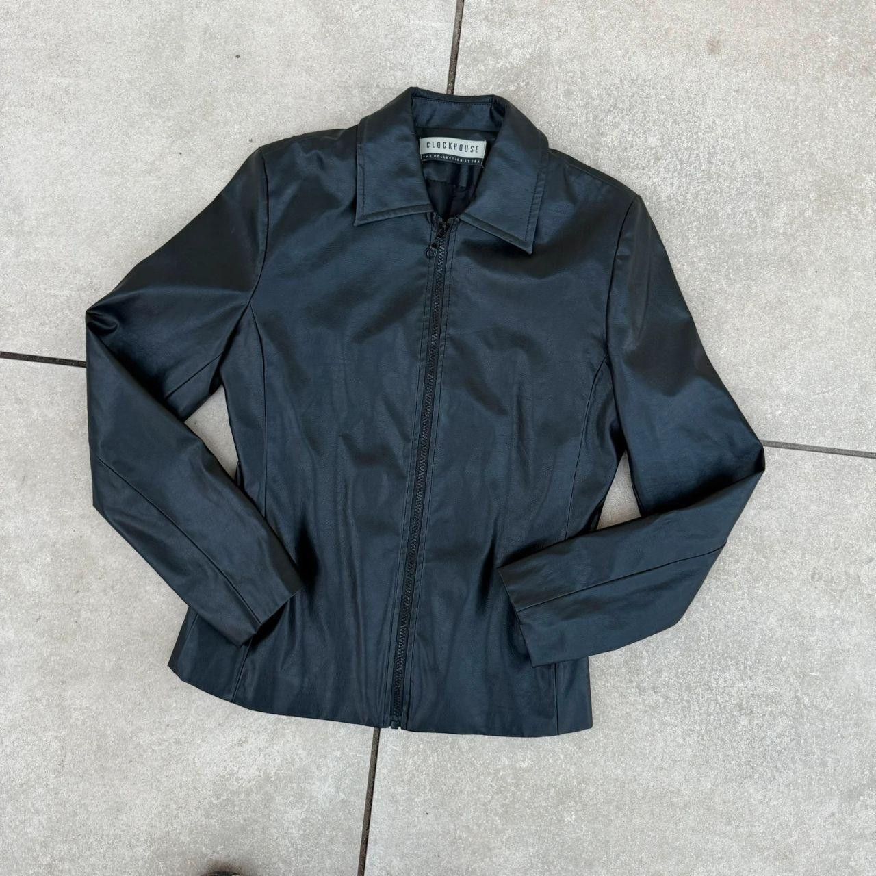 Vintage Vintage 90s Cropped Jacket Black Retro Moto Size US S / EU 44-46 / 1 - 2 Thumbnail