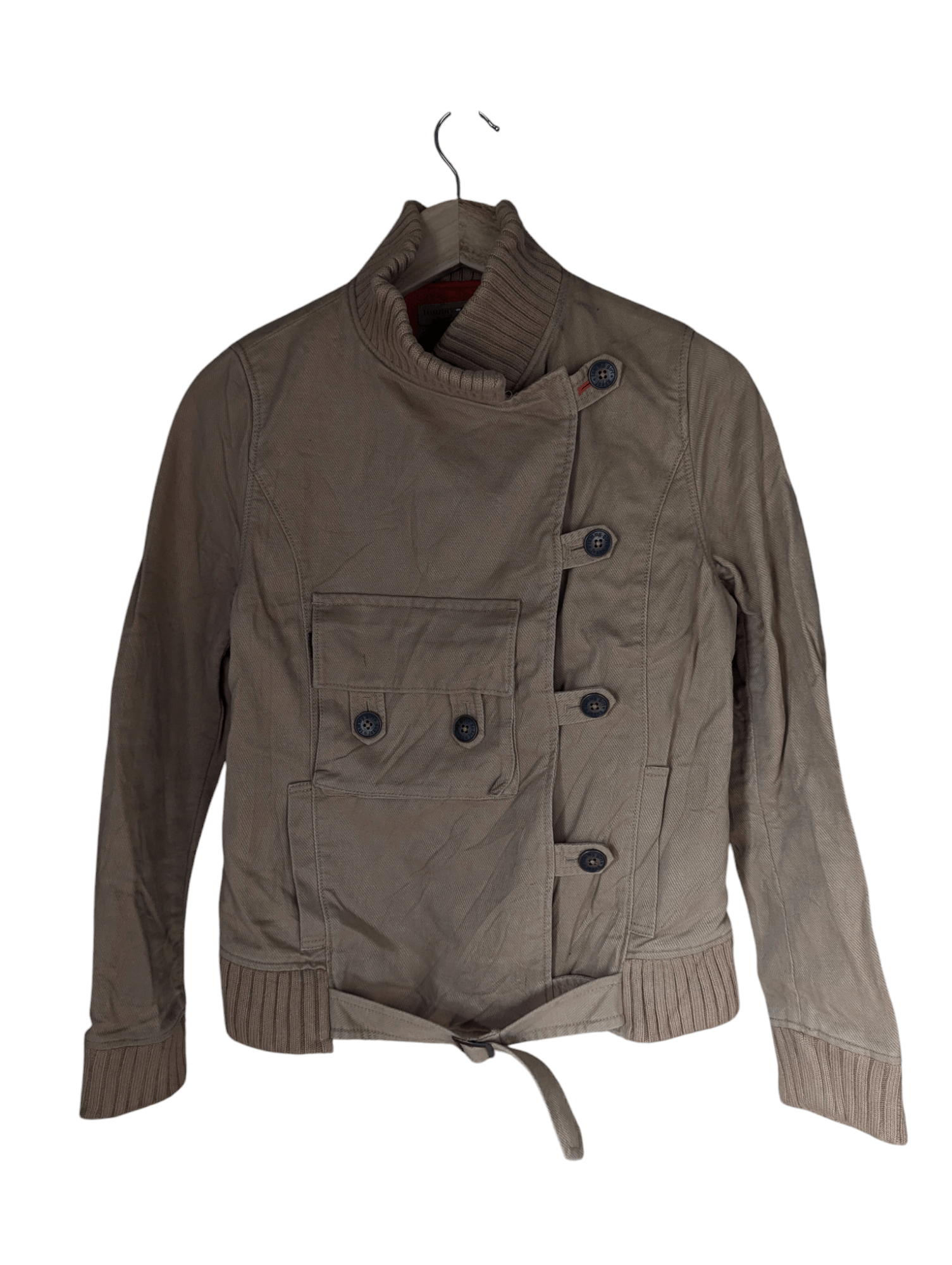 Tommy Hilfiger CROPPED TOMMY JEANS GIRL BONDAGE JACKET Size S / US 4 / IT 40 - 1 Thumbnail