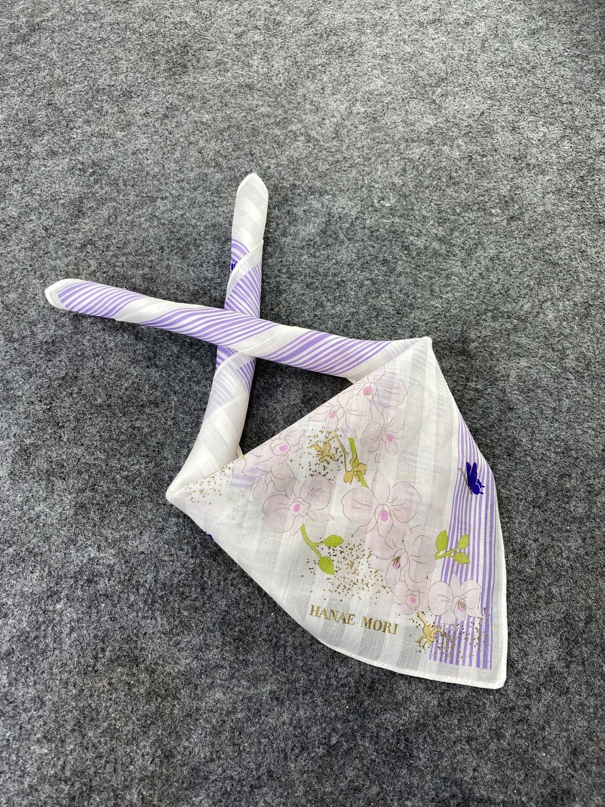 Hanae Mori × Vintage Hanae Mori Handkerchief / Bandana / Neckerchief-B296 Size ONE SIZE - 1 Thumbnail