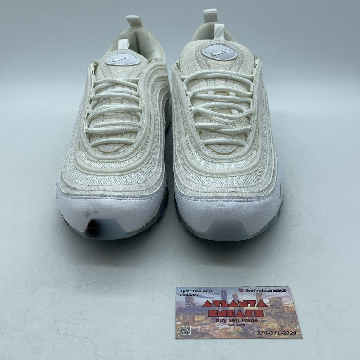Nike Air max 97 white ice Size US 9.5 / EU 42-43 - 2 Thumbnail